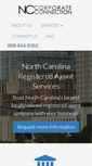 Mobile Screenshot of northcarolinaregisteredagent.com